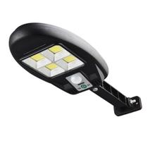 Luminaria Solar Poste Parede Sensor de Proximidade Led 3 Modos Externo