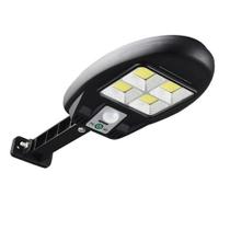 Luminaria Solar Poste Parede Sensor de Proximidade Presença Led Externo 3 Modos