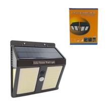 Luminária Solar Refletor Led Sensor de Presença 146 Leds 2 unidades Luminária Solar Refletor Led Sensor de Presença 146 Leds 2 unidades