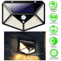 Luminária Solar Sem Fio Premium Com Sensor Luz Forte E Compacta