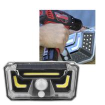 Luminaria Solar Sensor Bionico Movimento Spot Externo Lampada Led Branco Frio Parede Iluminaçao Proximidade Casa Jardim Segurança Rua Quintal Bionic L