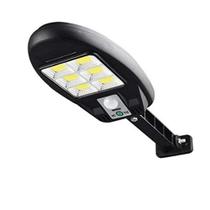 Luminaria Solar Sensor de Movimento Presença Led Externo 3 Modos Parede Poste