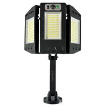 Luminária Solar Sensor De Presença À Prova D'água Preto Bran