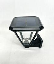 Luminária Solar Sensor e controle remoto Arandela ou Jardim - VGHome
