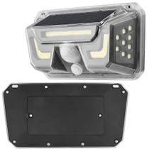Luminaria Solar Sensor Proximidade Spot Led Branco Frio Ilum Luminaria Solar Sensor Proximidade Spot Led Branco Frio Ilum