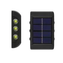 Luminaria Solar Spot Led Arandela Parede Escada Caminho Jardim Quintal Varanda Garagem Iluminaçao Balizador Proteçao