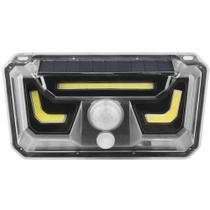Luminaria Solar Spot Sensor Movimento Led Branco Frio