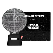 Luminária Speaker Estrela da Morte - Star Wars - Zona Criativa
