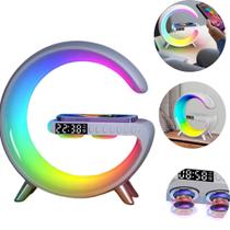 Luminária Speaker Visor Fino Carregador Indução -Entrega Luminária Speaker Visor Fino Carregador Indução -Entrega