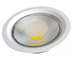 Luminária Spot Cob Led Redondo 30w 3000k Brancoquente Bivolt