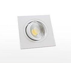 Luminária Spot Cob Quadrada 3W 3000K Bivolt - Flc
