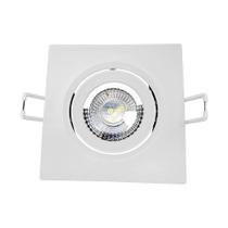 Luminária Spot De Led Quadrado de Embutir 7W 6500k Avant