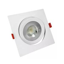 Luminária Spot De Led Quadrado Embutir 12W 4000k Bivolt Avant Luminária Spot De Led Quadrado Embutir 12W 4000k Bivolt Avant