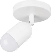 LUMINÁRIA SPOT DE LED SOBREPOR 200º 7W 6500K BIVOLT BRANCO FRIO ELEGANCE - AVANT