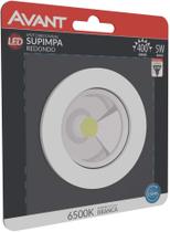Luminária spot de led supimpa redondo 5w 6500k bivolt - avant