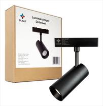 Luminária Spot Dobrável Inteligente Ekaza Zigbee para Trilho Luminária Spot Dobrável Inteligente Ekaza Zigbee para Trilho