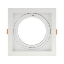 Luminária spot embutir conecta quadrado recuado par20 - TASCHIBRA