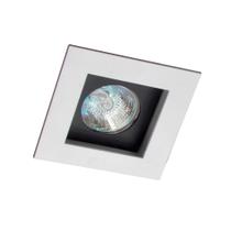 Luminária Spot Embutir Flat 01 Lamp Gu10 Mr16 Dicr Preto - 5016/1 PT