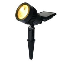 Luminária Spot Espeto Solar Jardim Super LED 20 lúmens 3000k