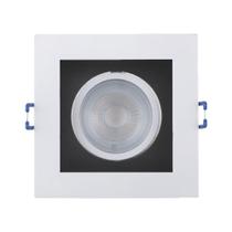 Luminária spot frame embutir quadrado recuado led mr16 5w Luminária spot frame embutir quadrado recuado led mr16 5w