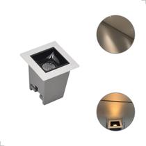 Luminária Spot Led Embutir Picco 2W 2700K Quente Quadrado