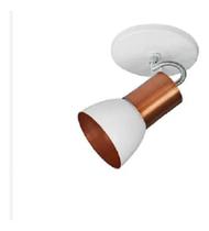 Luminária Spot Simles Cobre Fosco 1 Lamp. E27 - Juni