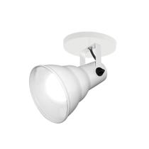 Luminária spot taschibra circular hol 1xe27 branco/preto