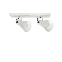 Luminária spot taschibra linear hol 2xe27 branca/preta