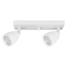 Luminária Spot Trilho Branca com 2 Leds 6500K 4W Bivolt Luminária Spot Trilho Branca com 2 Leds 6500K 4W Bivolt