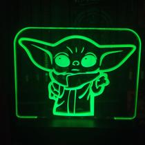 Luminária Star Wars Baby Yoda