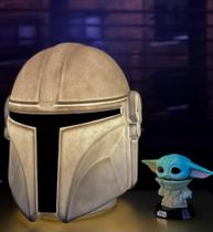 Luminária Star Wars The Mandalorian Luminária Star Wars The Mandalorian