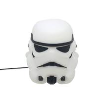 Luminária Stormtrooper Star Wars Disney Abajur Capacete Presente Decoração Nerd Geek Clássico - Usare