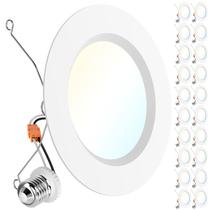 Luminária Sunco Lighting 6" LED Downlight 1700LM regulável Luminária Sunco Lighting 6" LED Downlight 1700LM regulável
