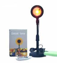 Luminária Sunset Por Do Sol Luz Noturna 3 Modos Luz