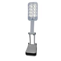 Luminária Super 8 LED's Dobrável bateria recarregável Luz