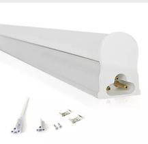 Luminaria T5 LED 10W 60cm Calha Sobrepor Branco Frio Bivolt