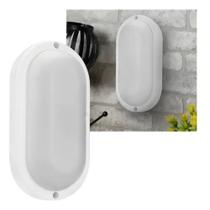 Luminária Tartaruga LED Branco Frio 6500K Arandela Resistente para Área Externa e Interna
