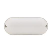 Luminária Tartaruga Led Oval 12W 3,0K KIAN Branca Morna