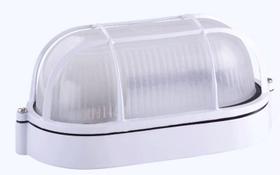 Luminaria Tartaruga Oval Alum Branca E27 - Decorlux