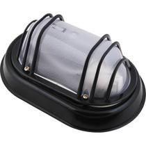 Luminária Tartaruga Suprema E-27 Preta Taschibra