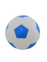 Luminária Temática Bola De Futebol Branca e Azul 25 cm De Altura Usare