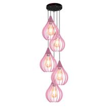 Luminária Teto Lustre pendente balcão cozinha sala 5 chile