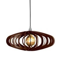 Luminária Teto Lustre Pendente Balcão Cozinha Sala Egito Cor:chocolate Luminária Teto Lustre Pendente Balcão Cozinha Sala Egito Cor:chocolate