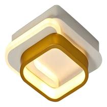 Luminária Teto Moderna Plafon Sobrepor Quadrado Luz 110/220 Luminária Teto Moderna Plafon Sobrepor Quadrado Luz 110/220