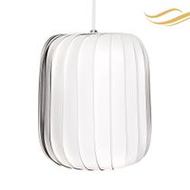 Luminária Teto Moderno Bivolt E27 Sala Mesa Ilha Bancada Esmeralda 20cm Branco Luminária Teto Moderno Bivolt E27 Sala Mesa Ilha Bancada Esmeralda 20cm Branco