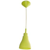 Luminaria teto silicone cone shape verde 13 x 13 x 14 cm