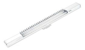 Luminaria Teto Sobrepor Led Retangular 127v Branco Taschibra