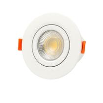 Luminária Teto Spot Led Redondo Branco Frio 5w Embutido