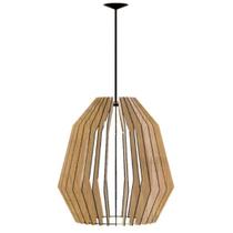 Luminária Teto tipo Pendente AMAZONAS MDF Completa