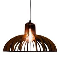 Luminária Teto tipo Pendente COLÔNIA MDF - Completa Luminária Teto tipo Pendente COLÔNIA MDF - Completa